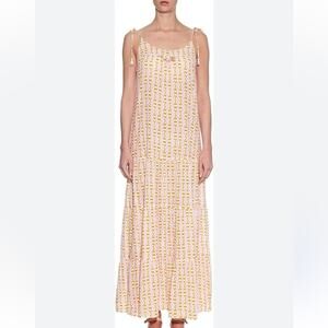 Figue Brielle Maxi Dress in Kenyan Mosaic Print Large